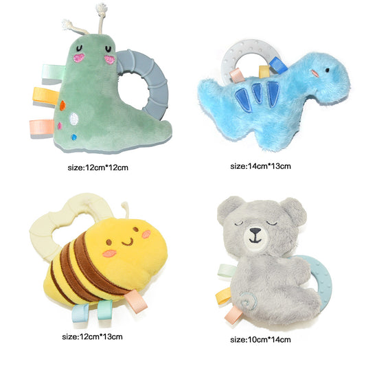 Animal Plush Teether Toy