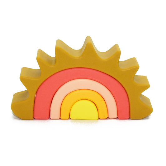 Silicone Gear Stacking Toy