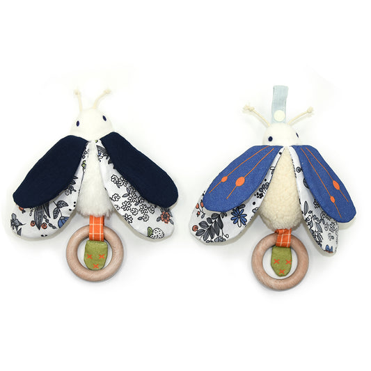 Insect  Cloth Soothing Toy with Teether