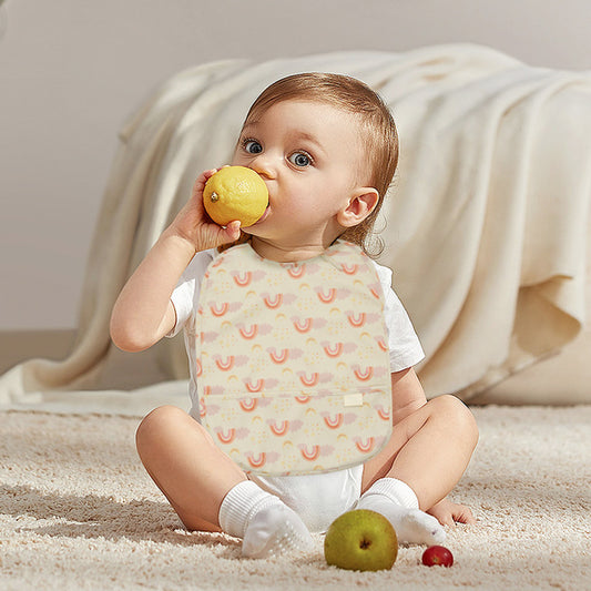 Printed Lace-up Waterproof Bib