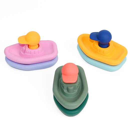 Silicone Bath Toy (2 Boats)