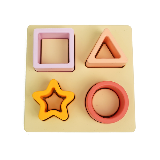 Preschool Shape Matching Learning Puzzle (Silicone Sheet)