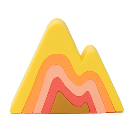 Silicone Mountain Stacking Toy