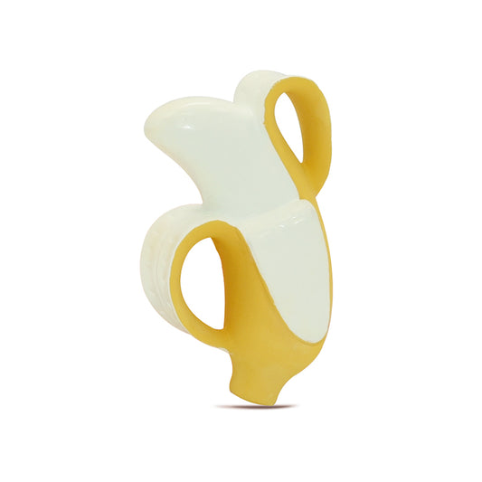Banana Design Rubber Latex Teether Toy for Babies