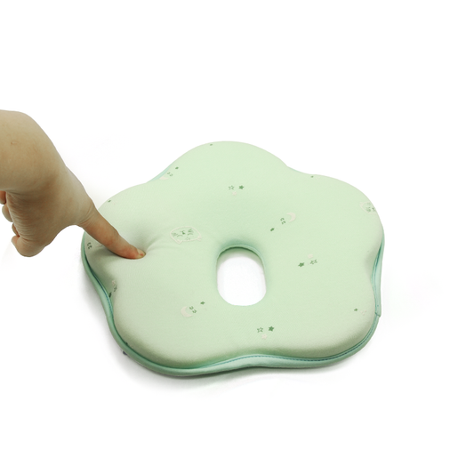 100% Cotton Soft Memory Foam Pilow Star Design For Baby