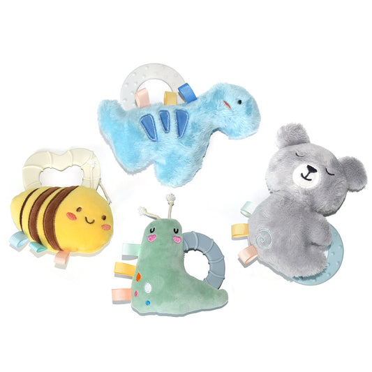 Animal Plush Teether Toy