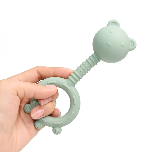 Silicone Rattle Baby Teething Toy
