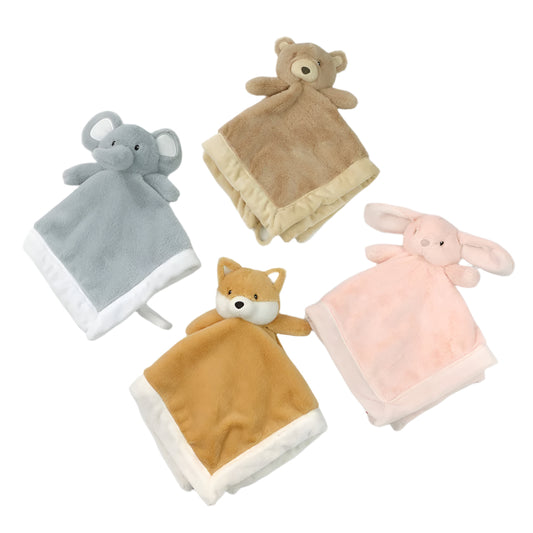 Animal Soothing Blanket Toy