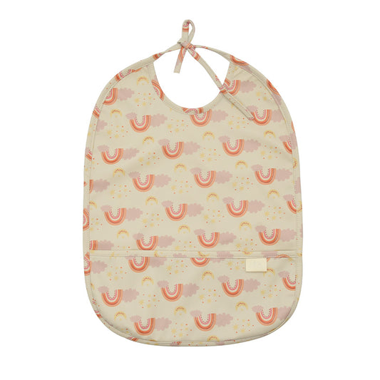 Printed Lace-up Waterproof Bib
