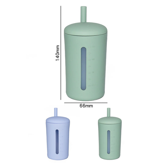 Silicone Straw Training Cup (200mL)