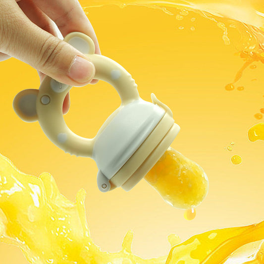 Silicone Bear Design Food Feeder