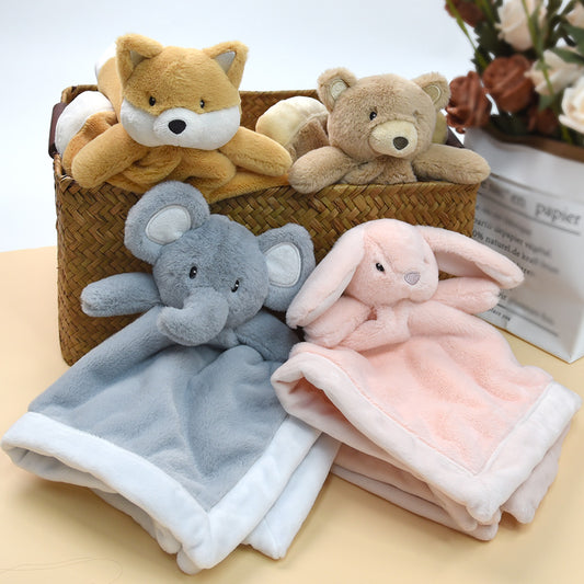 Animal Soothing Blanket Toy