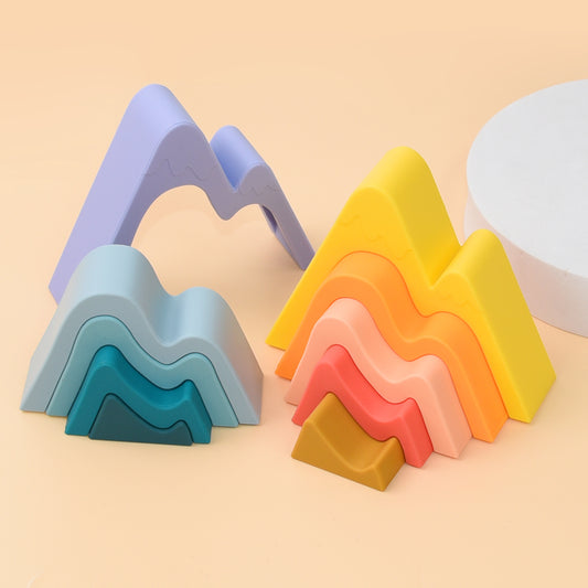 Silicone Mountain Stacking Toy