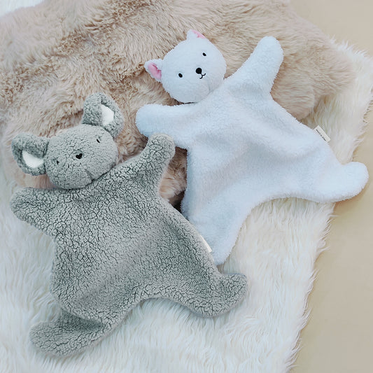 Lamb Fleece Comfort Toy For Babies