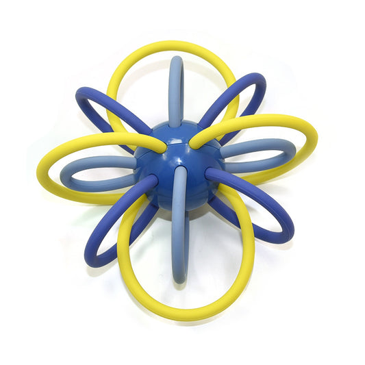 Silicone Baby Hand-Catch Rattle Ball