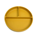 Silicone Round Divided Suction Plate