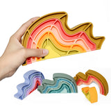 Silicone Montessori Stack Toys