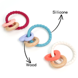 Wood Ring-Heart Teether