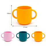 Silicone Toddler Drinking Cup With Handle (150mL)