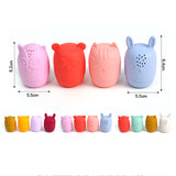 Silicone Animal Bath Toys Set