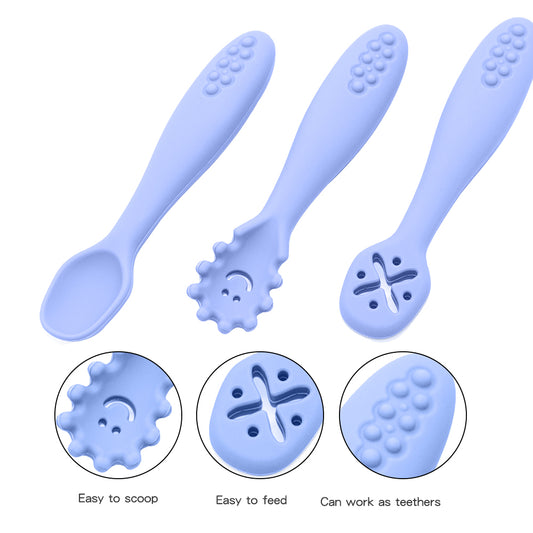 First Feeding Baby Spoons & Forks 3-Pack