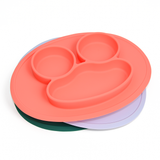 Frog Design Silicone Divided Plate