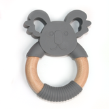 Wood Ring Silicone Koala Teether