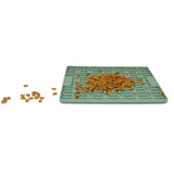 Leaf-Textured Slow Feeder Licking Mat for Pets