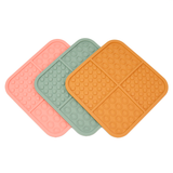 Multi-Texture Slow Feeder Mat for Pets