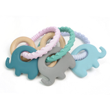 Wood Ring-Elephant Teether