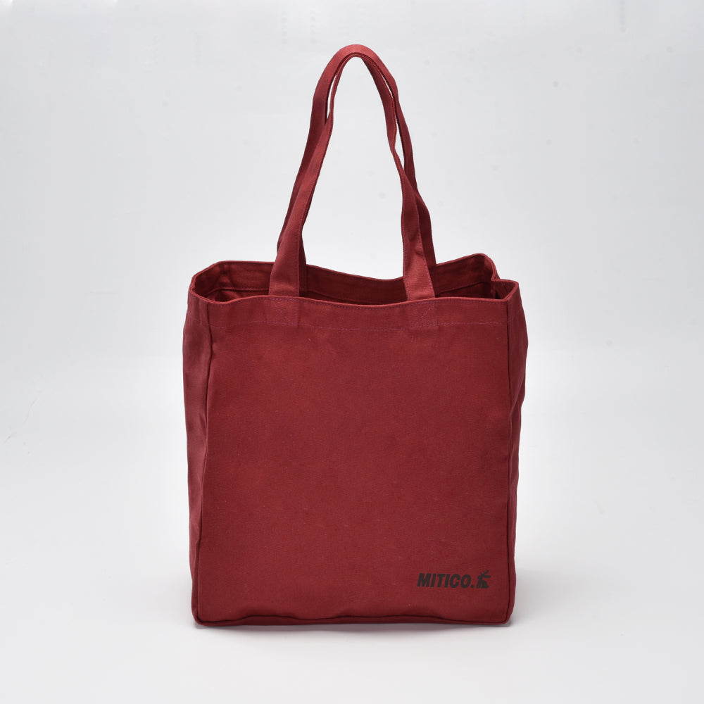 Mulberry Rust Canvas Tote
