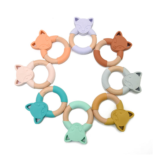 FOX Silicone Wood Teether