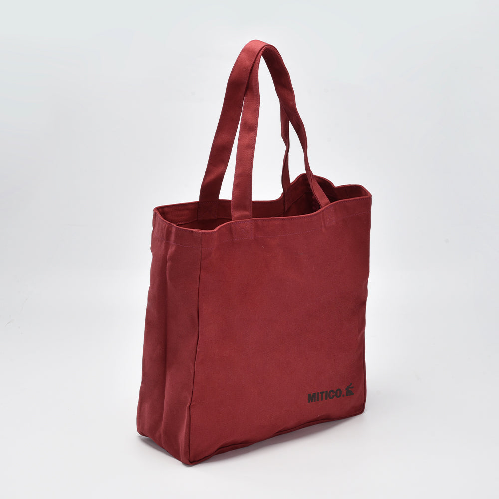 Mulberry Rust Canvas Tote