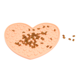 Heart-shaped Slow Feeder Mat