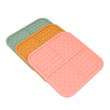 Multi-Texture Slow Feeder Mat for Pets