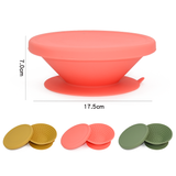 Pet Slow Feeder Bowl with Suction and Lid