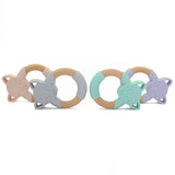 FOX Silicone Wood Teether