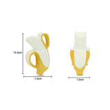 Banana Design Rubber Latex Baby Teether Toys