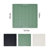 Leaf-Textured Slow Feeder Licking Mat for Pets