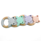 FOX Silicone Wood Teether