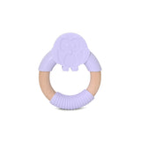 Owl Silicone Wood Teether