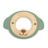 Dog Wood Silicone Teether