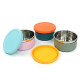 Stainless Steel Lunch Box with Silicone Lid