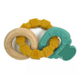 Key-Wood Teether with Teething Ring