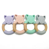 FOX Silicone Wood Teether