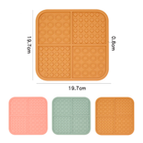 Multi-Texture Slow Feeder Mat for Pets