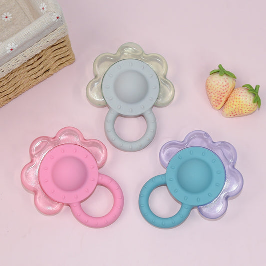 Rattle Flower Cooling Teether