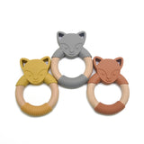 FOX Silicone Wood Teether