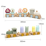 Wooden Train Toy