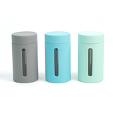 Glass Cup with Silicone Cover (8oz)